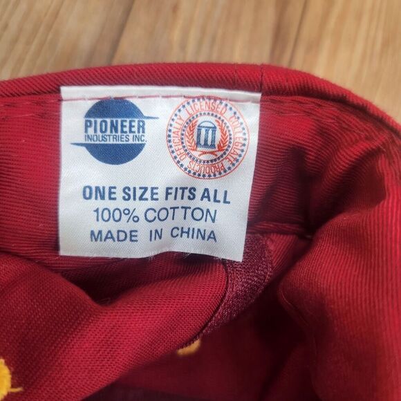 VTG Arizona State Sun Devils Snapback Hat Cap Red Gold College Sport Mascot NCAA - Picture 10 of 10